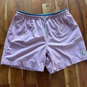Chubbies 5.5 inch Stretch Classic Swim Trunk in Pink "The Rosie Posies" - XL